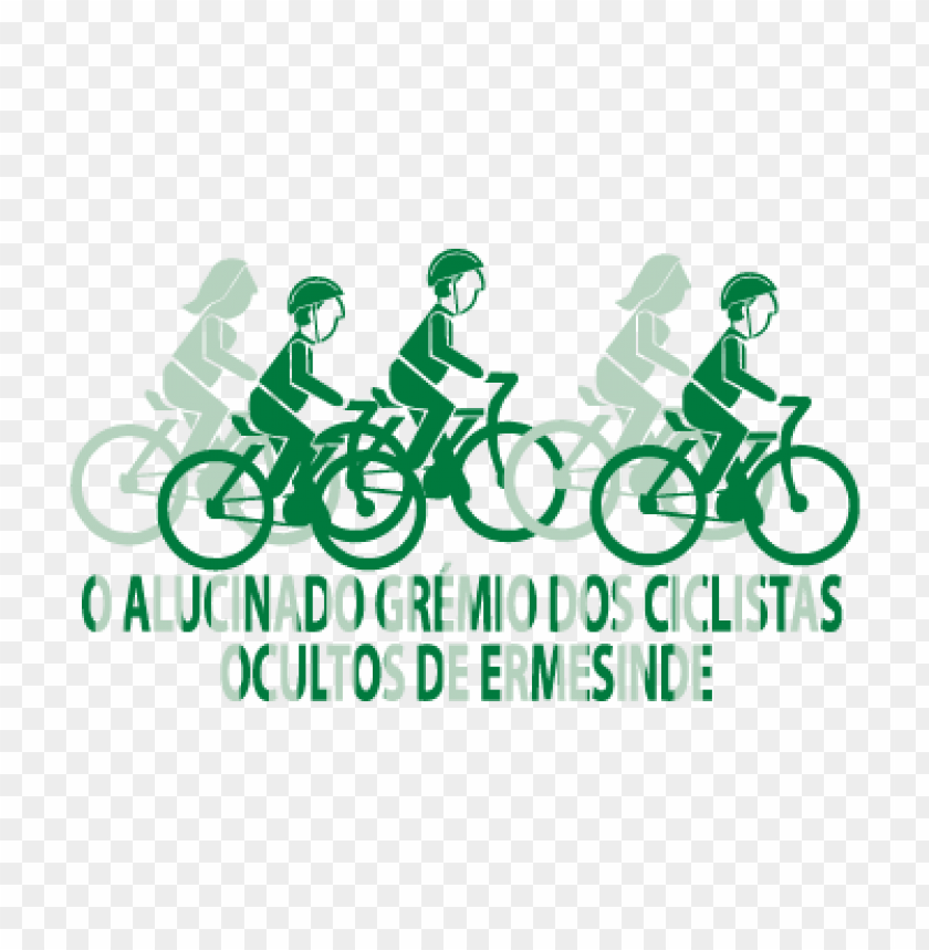 free PNG o alucinado gremio dos ciclistas vector logo PNG images transparent
