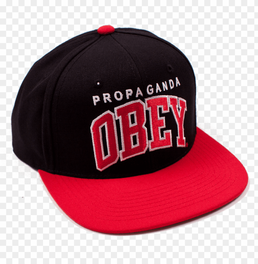 obey black letter cap snapback hat png - Free PNG Images@toppng.com