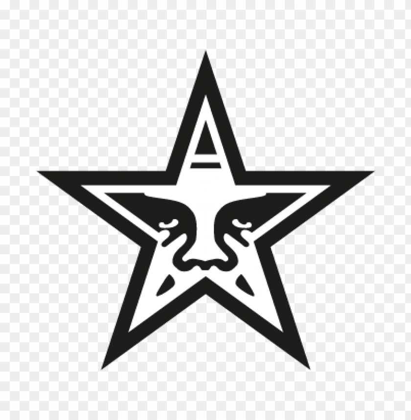  obey the giant star vector logo free - 464491