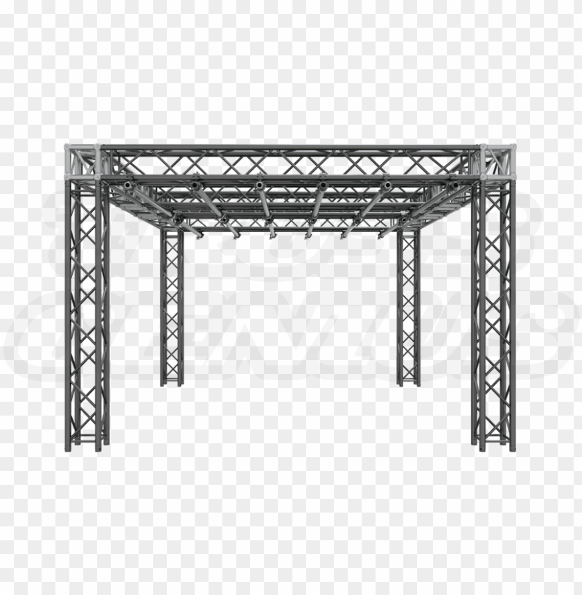 obstacle course monkey bars truss system trusst 10ft x 10ft goalie post box truss PNG transparent with Clear Background ID 221586