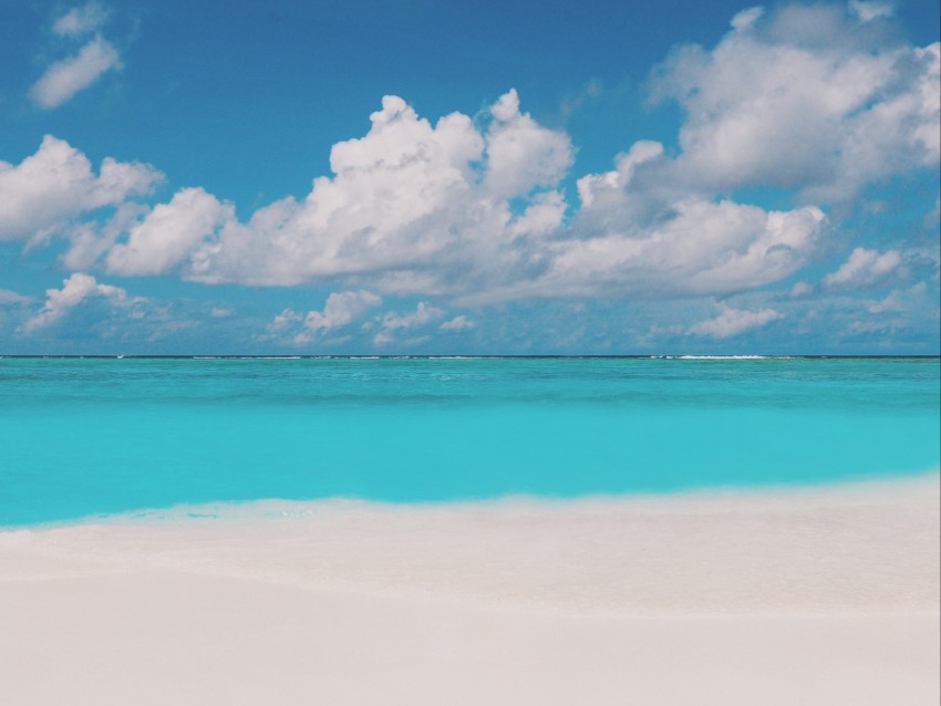 ocean, coast, horizon, water, maldives