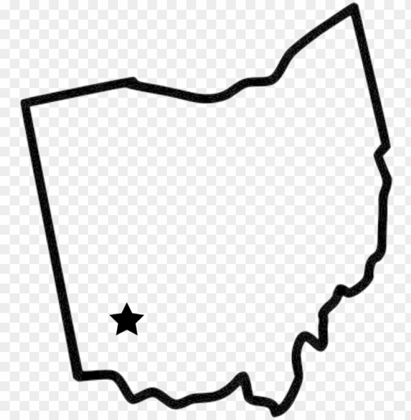 ohio state outline ohio PNG transparent with Clear Background ID 172255