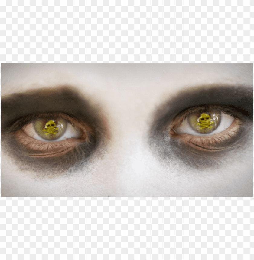 ojos de zombie