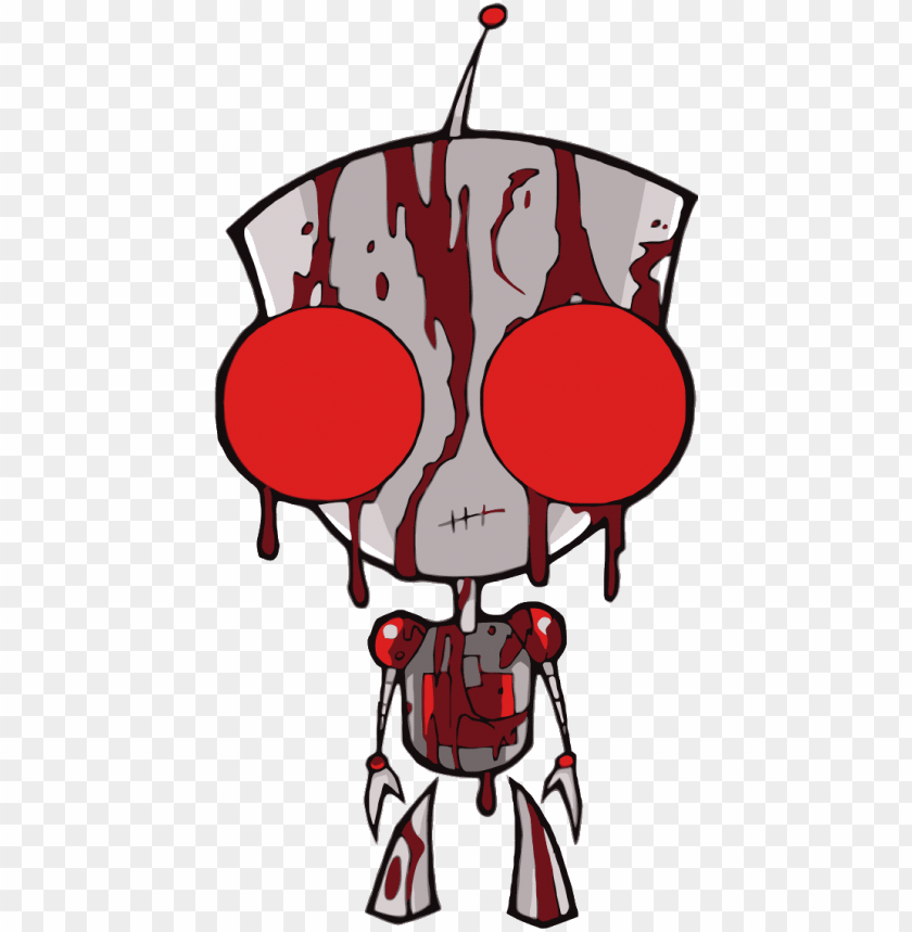 okeball clipart clip art invader zim bloody gir PNG transparent with Clear Background ID 221784