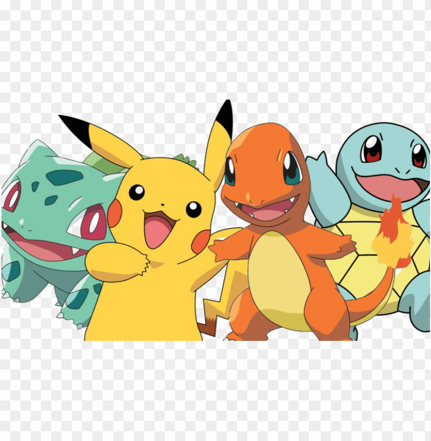 Starter Pokemon Collage