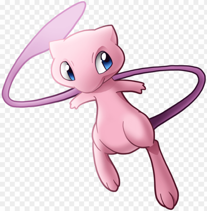 Pokemon Mew Colored Icon In Powerpoint Pptx Png And Editable