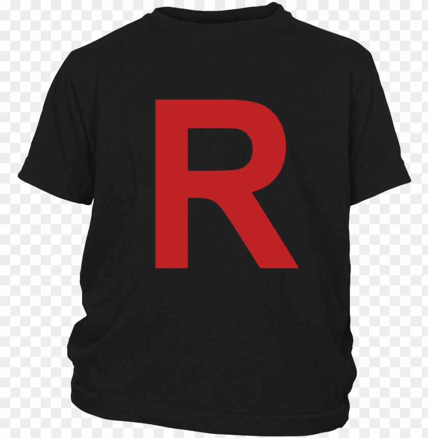 Okemon Team Rocket R Shirt T Shirt Png Image With Transparent Background Toppng - team valor transparent roblox