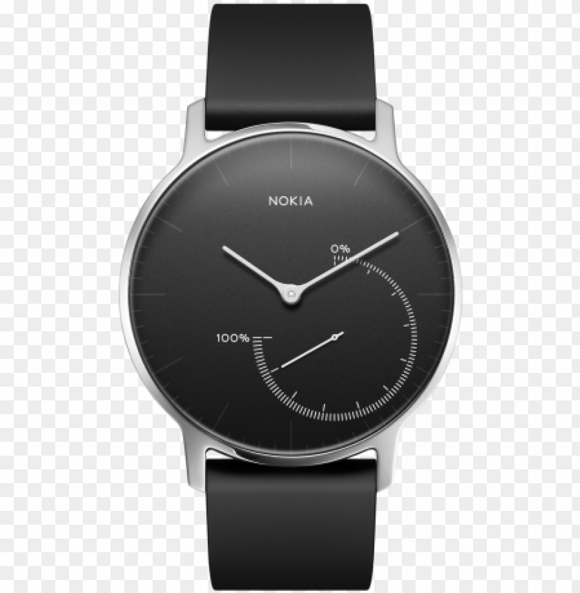 Okia Smartwatch - Nokia Watch Steel Hr PNG Transparent With Clear Background ID 443585