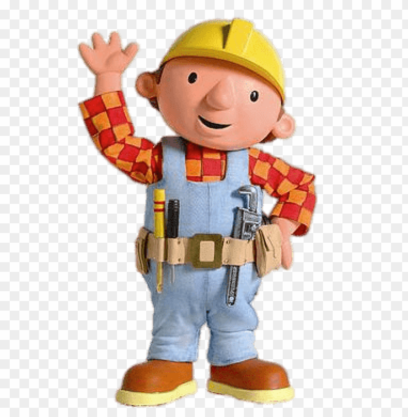 free PNG Download old bob the builder waving clipart png photo   PNG images transparent