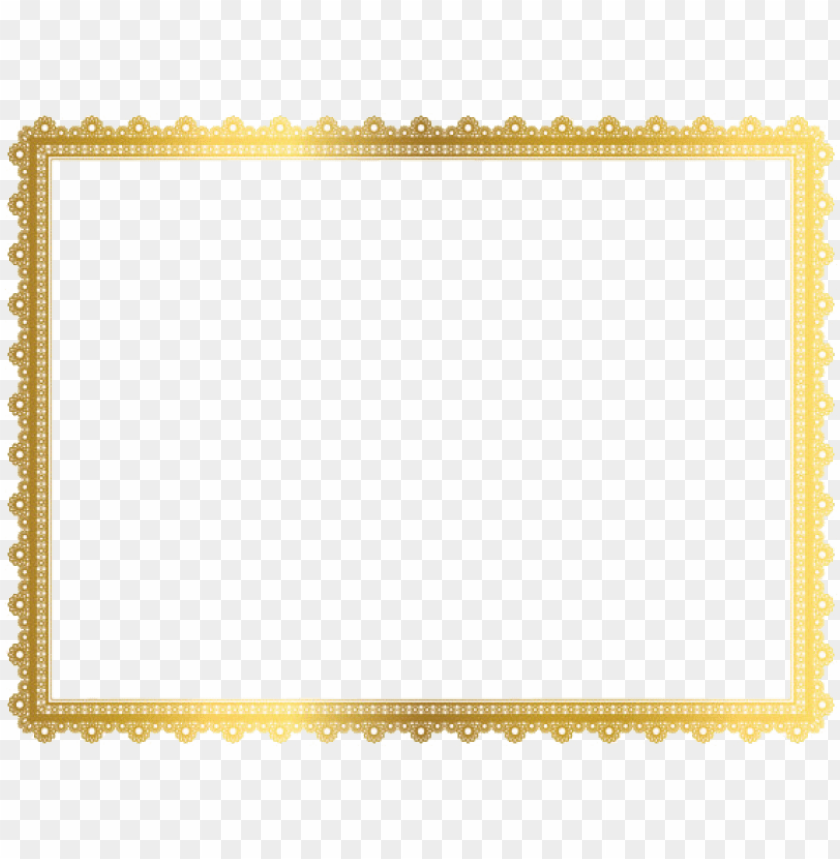 Old Border Frame Png Certificate Background Design In Gold Hd Png Image With Transparent Background Toppng