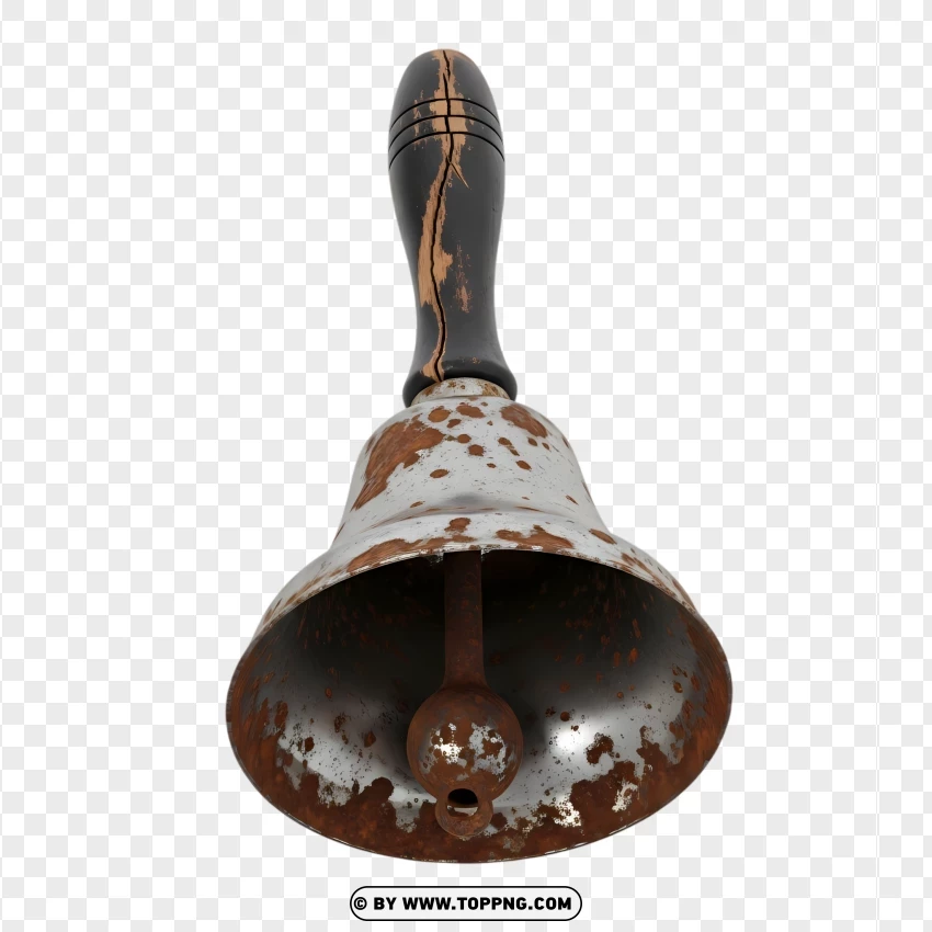 Old-fashioned School Bell PNG Transparent Background
