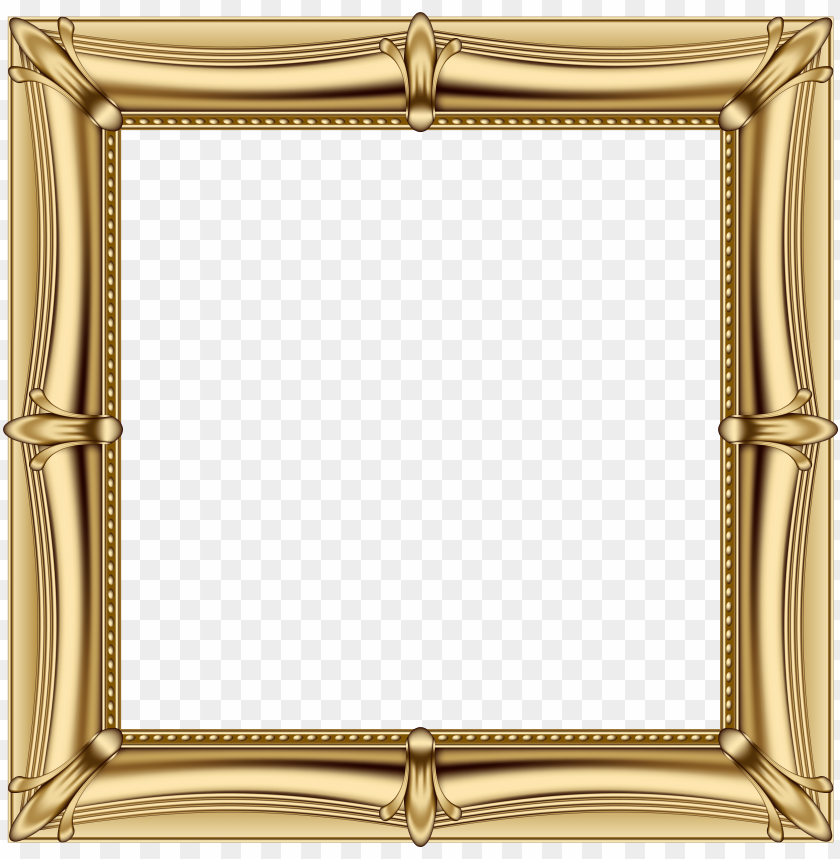 Book Frames Clip Art - Thin Frame Transparent Background PNG Transparent  With Clear Background ID 197593