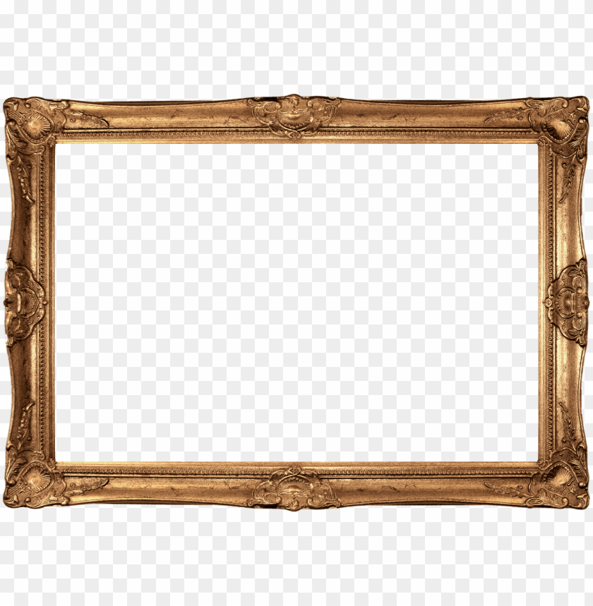 old frame png transparent image - marco dorado PNG image with transparent  background | TOPpng