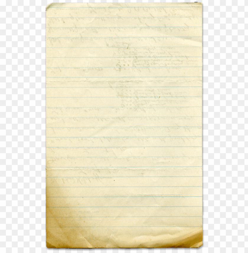 Old Lined Paper Png Png Image With Transparent Background Toppng