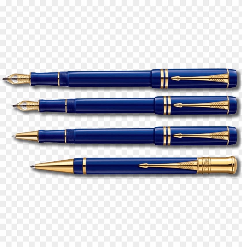 Old Pen Png For Kids Parker Duofold Lapis Lazuli Fountain Pen International PNG Image With Transparent Background@toppng.com