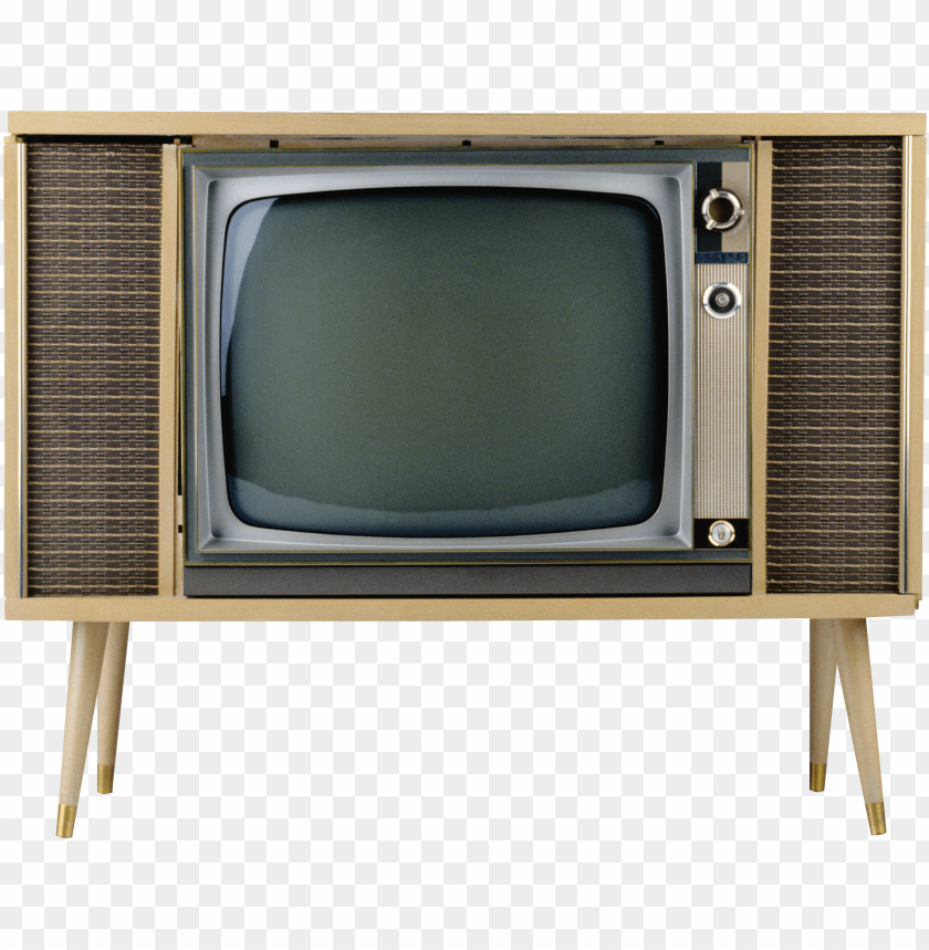 Transparent Background PNG Of Old Television - Image ID 17331