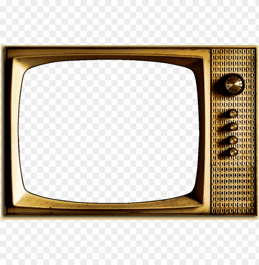 Transparent Background PNG Of Old Television - Image ID 17334