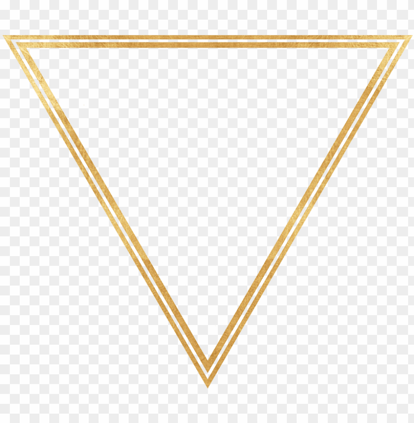 free PNG old triangle - gold triangle transparent background PNG image with transparent background PNG images transparent