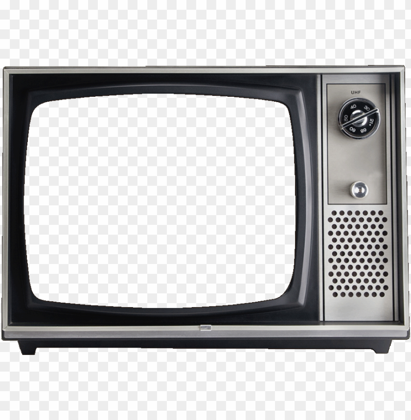 Clear old tv PNG Image Background ID 8582