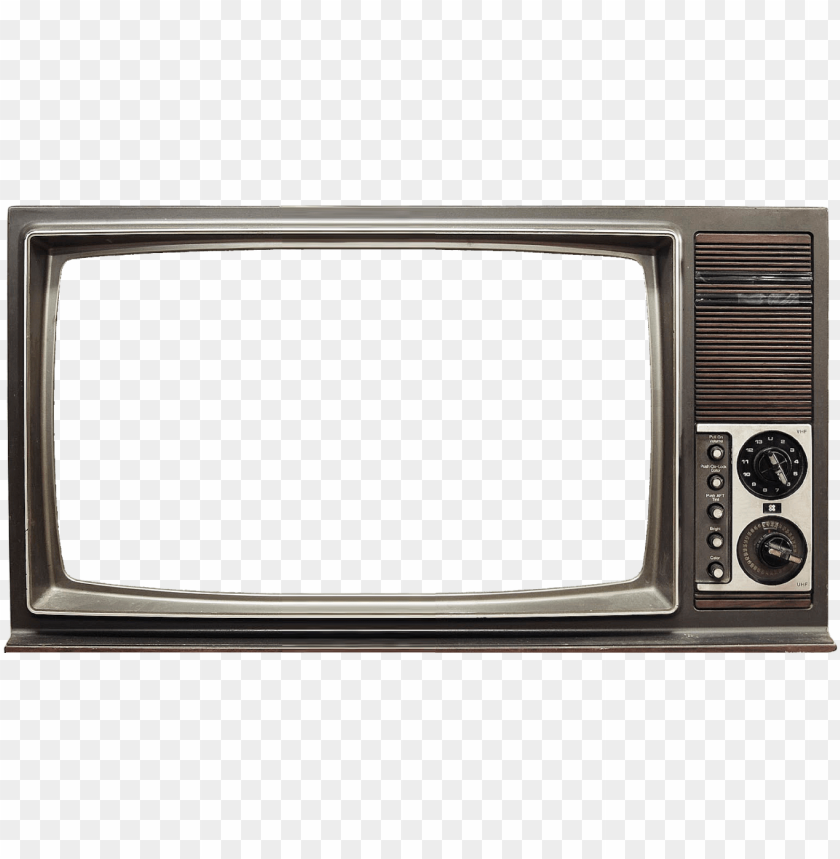 Clear old tv PNG Image Background ID 8583
