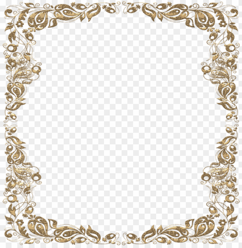 golden, border, retro, frames, metal, decoration, vintage frame