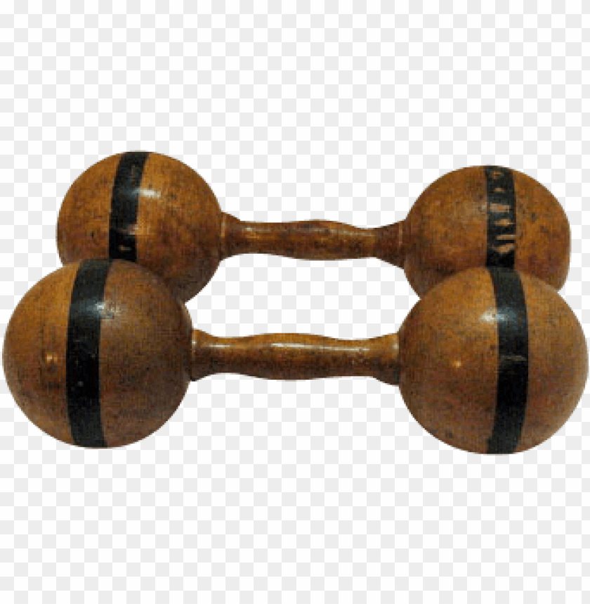 sports, kettlebells and dumbbells, old wooden dumbbells, 
