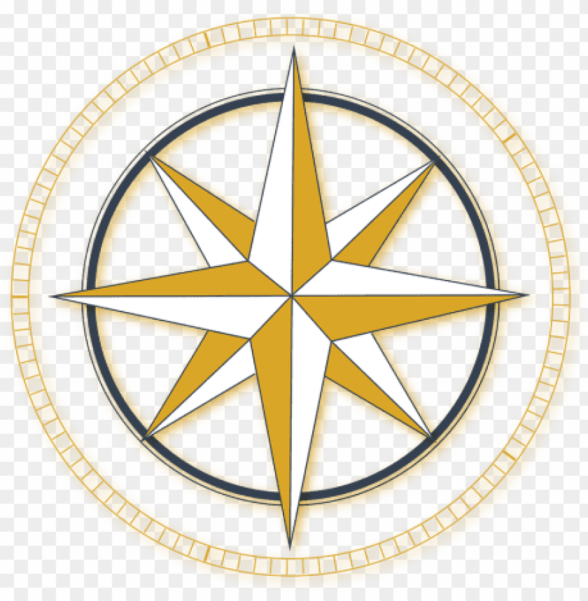 free PNG olden circle compass vector, compass, direction, sunset - compass silhouette PNG image with transparent background PNG images transparent