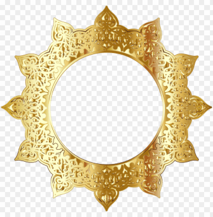 olden round frame border circle frames gold circle frame PNG transparent with Clear Background ID 164407