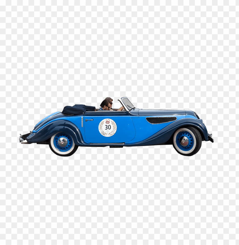 transport, cars, various cars, oldtimer blue cabriolet, 