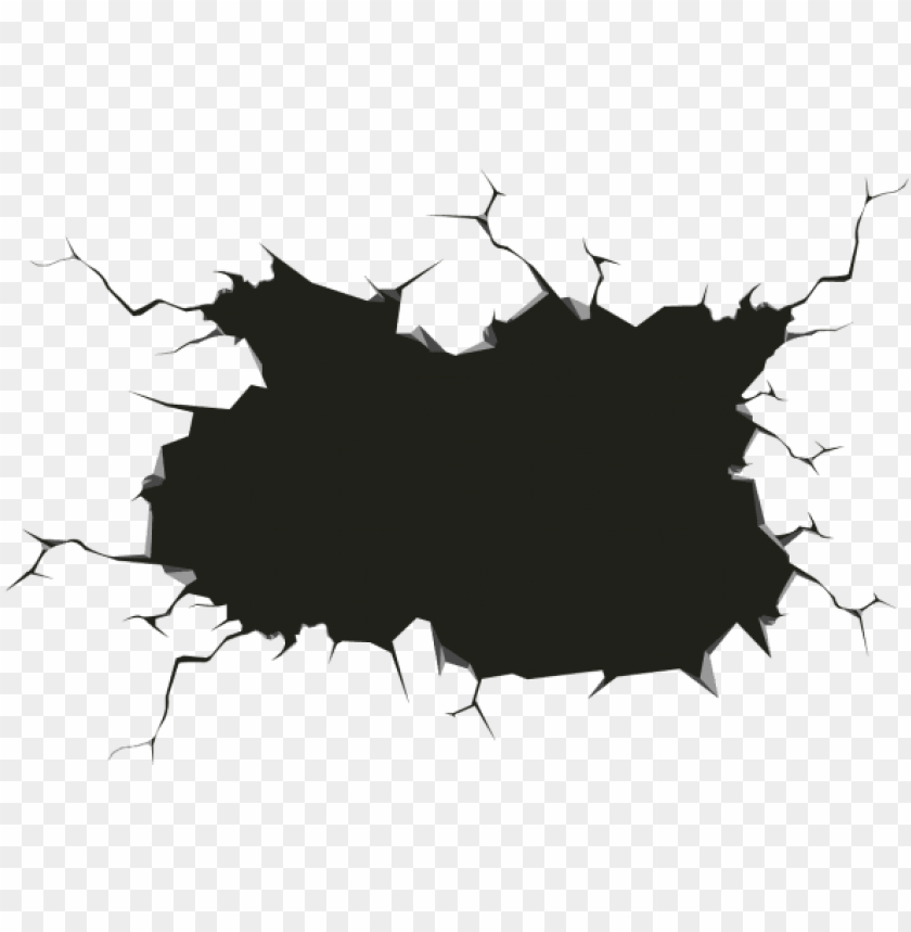 free PNG olf ball clipart wall crack - crack on the wall PNG image with transparent background PNG images transparent