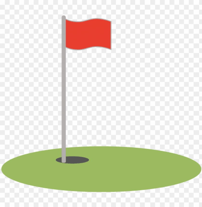 Olf Flag Cup Hole Turf ゴルフ イラスト 素材 無料 Png Image With Transparent Background Toppng