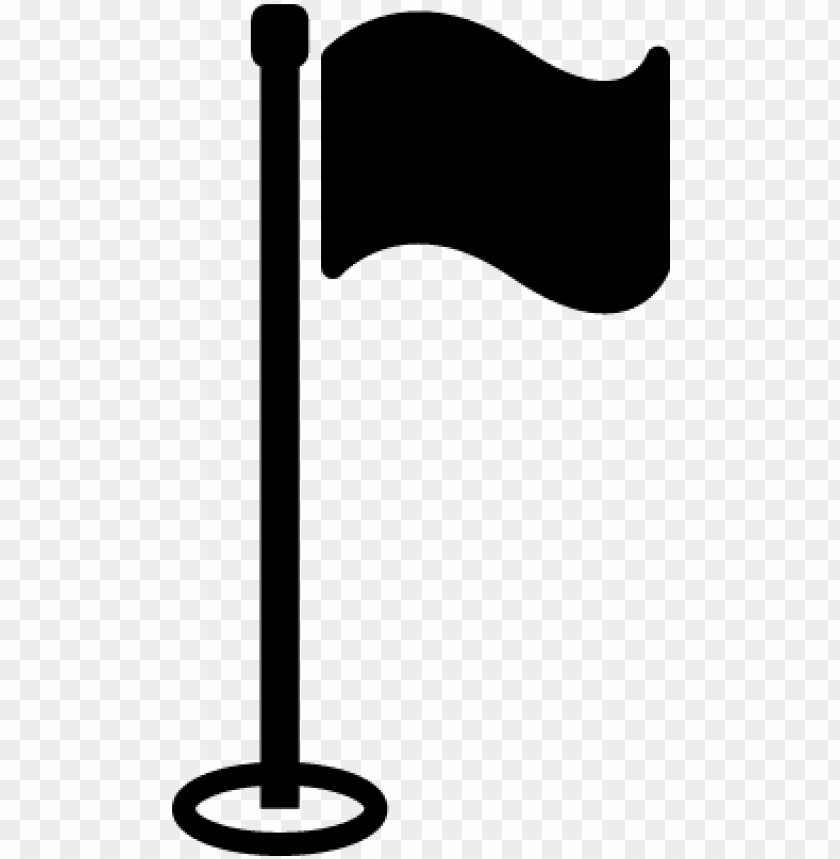 olf flag with pole vector - golf flag icon PNG image with transparent background@toppng.com