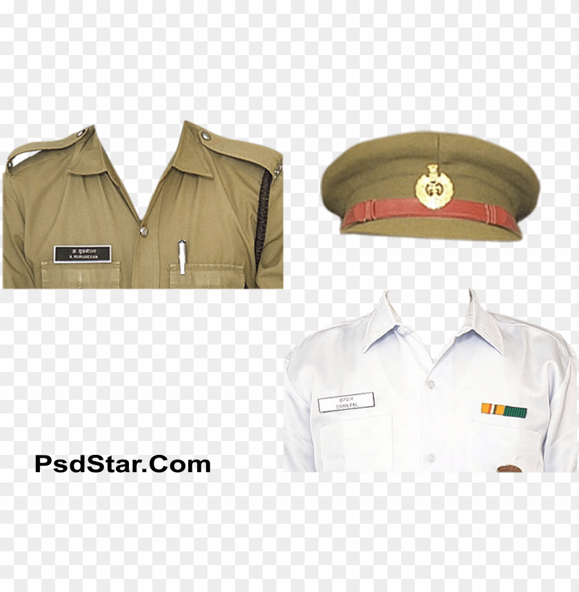 Olice Dress Uniform PNG Transparent Background