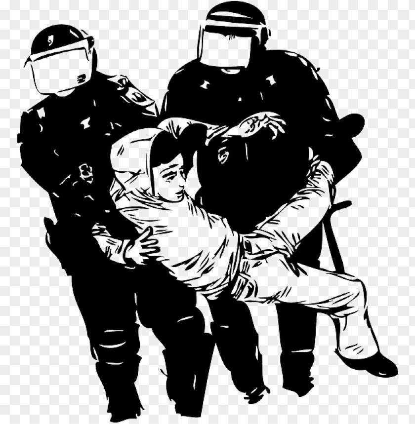 Olice Riot Brutality Violence Anarchy Drawing Of Police Brutality Png Image With Transparent Background Toppng - police riot helmet roblox