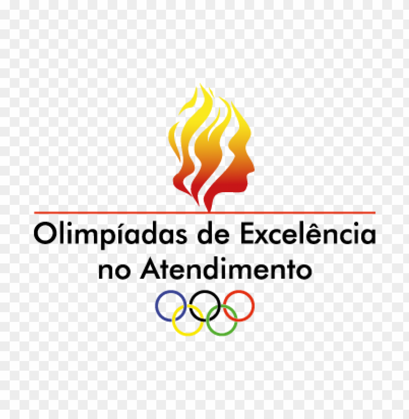  olimpiadas de excelencia no atendimento vector logo - 464513