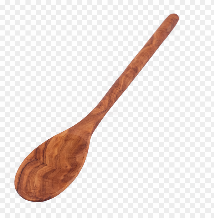 olive wood cooking spoo PNG image with transparent background@toppng.com