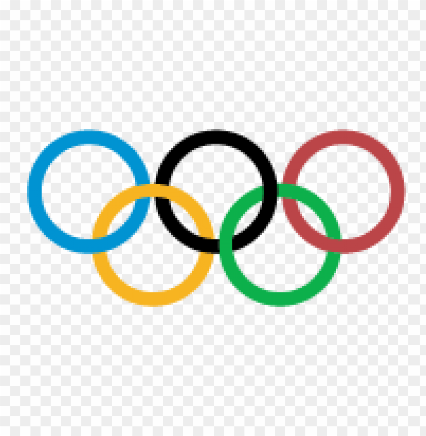  olympic rings logo vector free - 468558