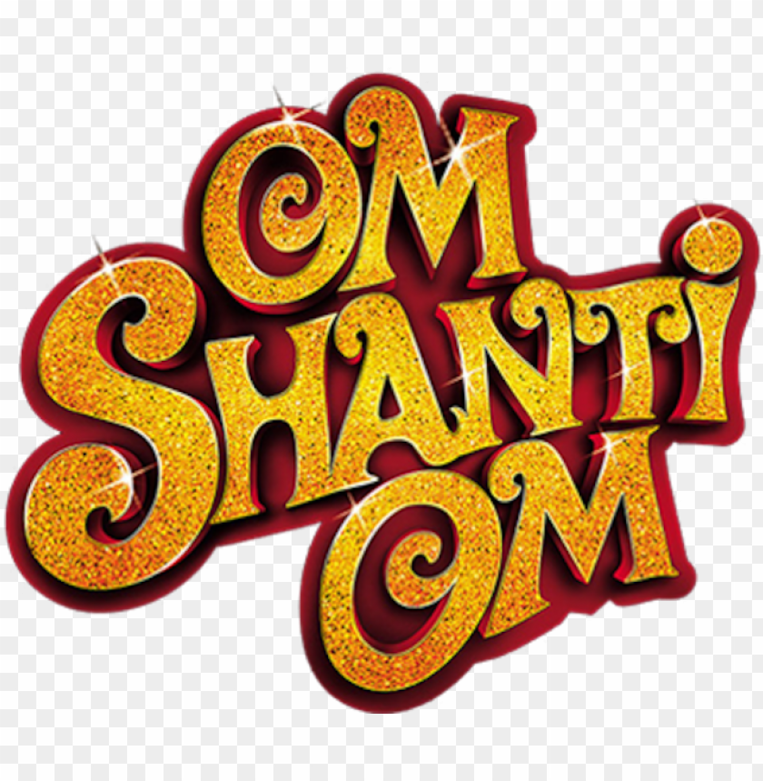 om shanti om PNG image with transparent background | TOPpng