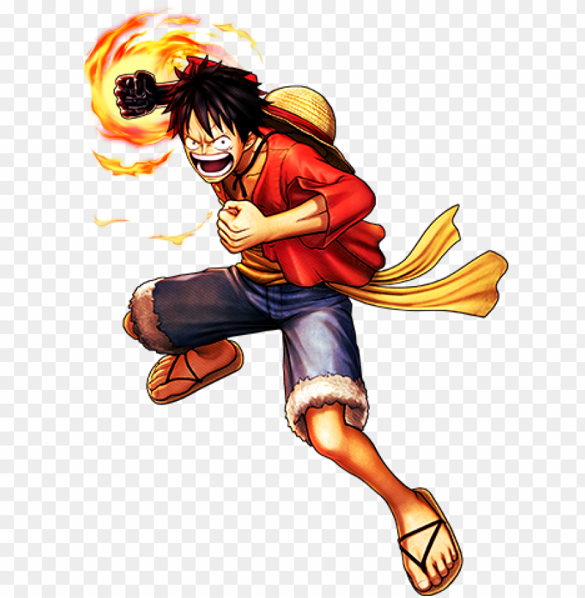 One Piece Luffy Kick, HD Png Download - vhv