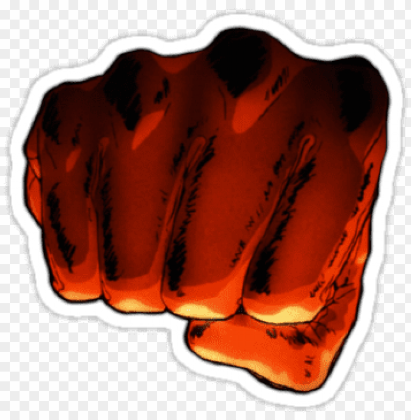 free PNG one punch man fist - one punch man fist PNG image with transparent background PNG images transparent