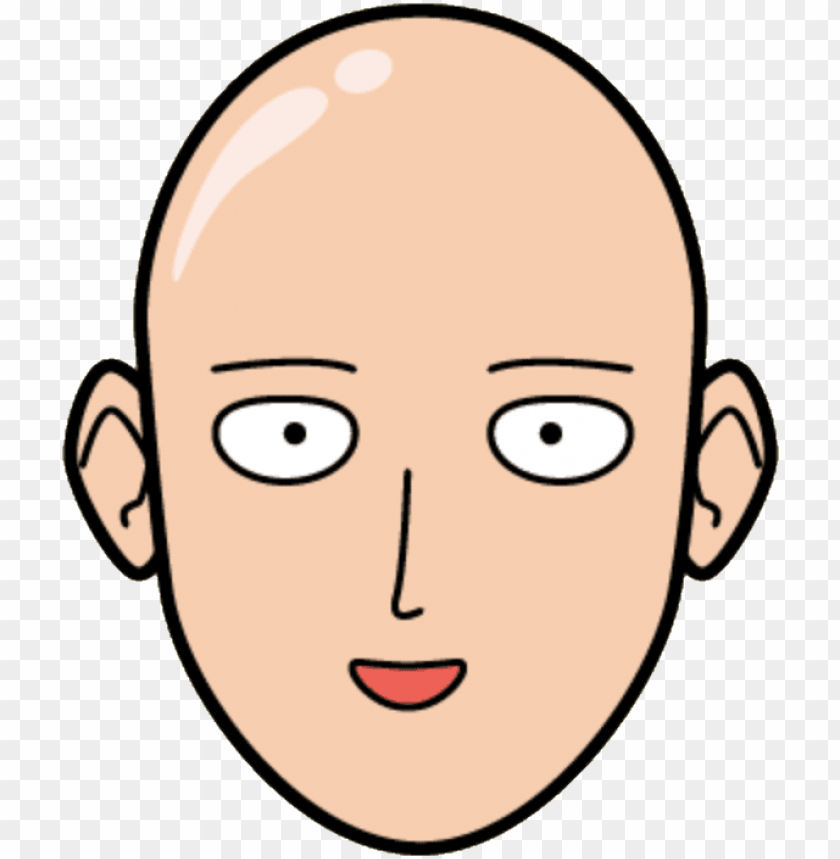 One Punch Man Head Png Image With Transparent Background Toppng