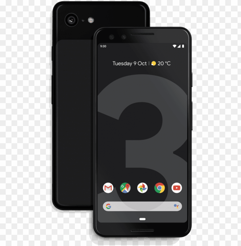 Oogle Pixel - Google Pixel 3 Black PNG Transparent With Clear Background ID 215494