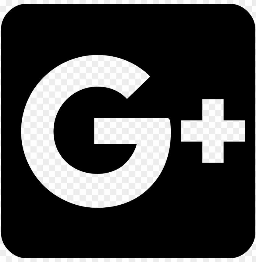 oogle plus logo white png google plus icon black PNG transparent with Clear Background ID 185369