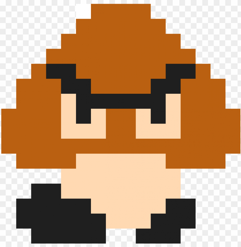 oomba 8 bit goomba PNG transparent with Clear Background ID 175599