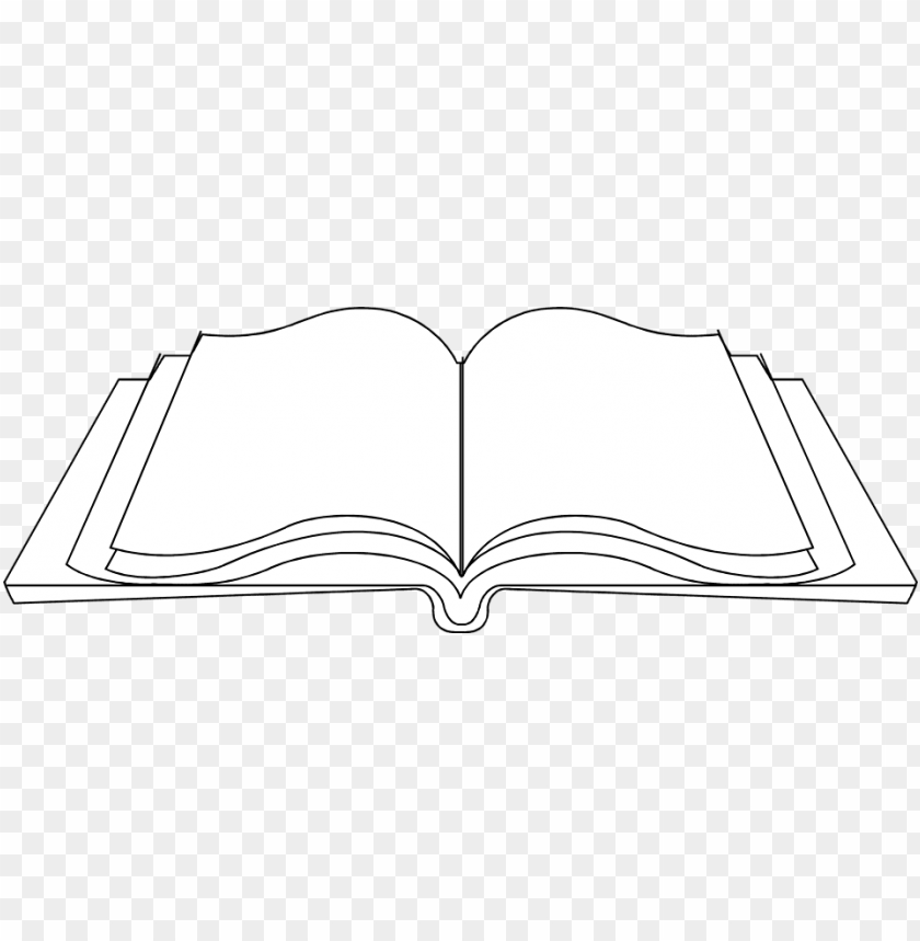 open book white PNG image with transparent background | TOPpng