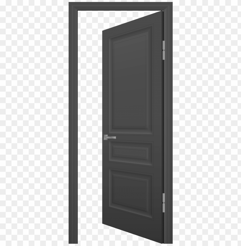door, grey, open