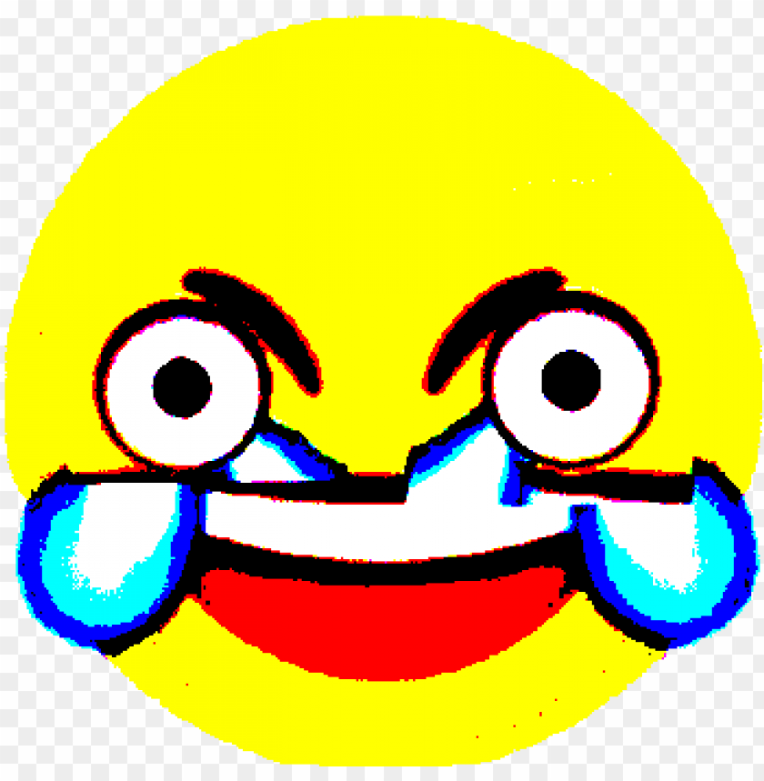 open eye crying laughing emoji PNG image with transparent background@toppng.com