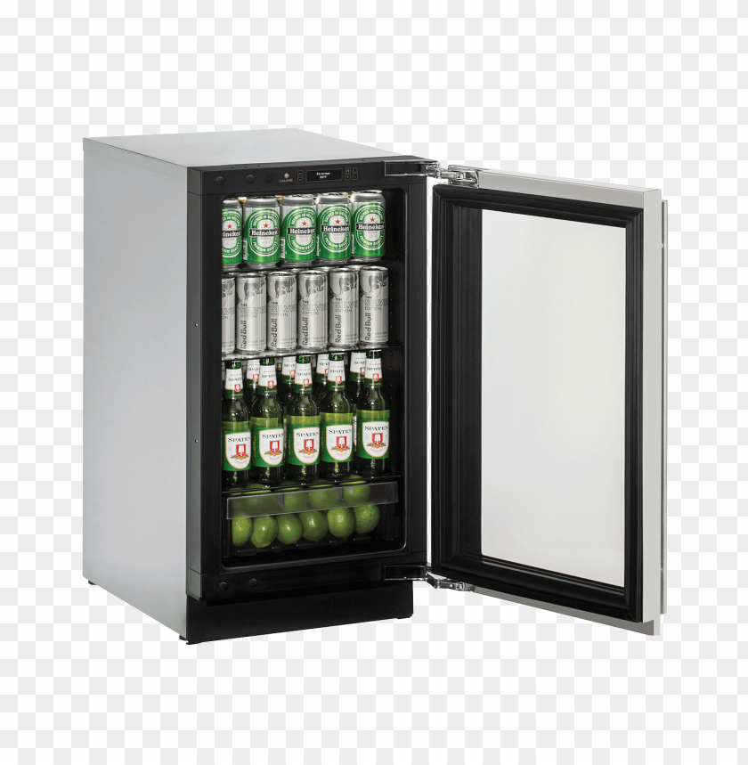 electronics, fridges, open fridge with beers, 