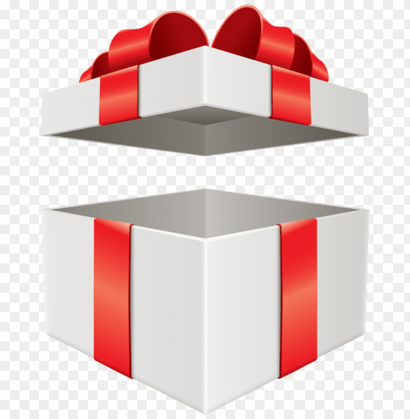 open gift box white 11546978009vfcaiafjcd
