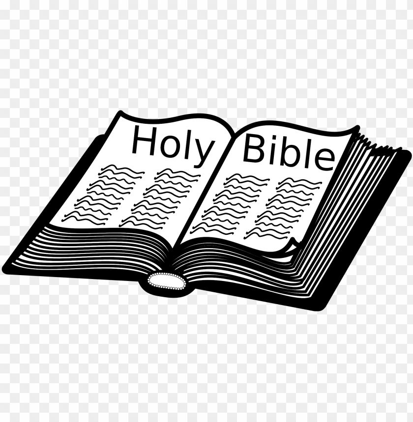 Open Holy Bible PNG Image With Transparent Background